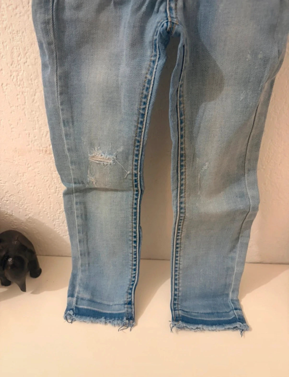 Jeans skinny IKKS claro lavado - Tamanho 4 anos (104 cm) – photo 4